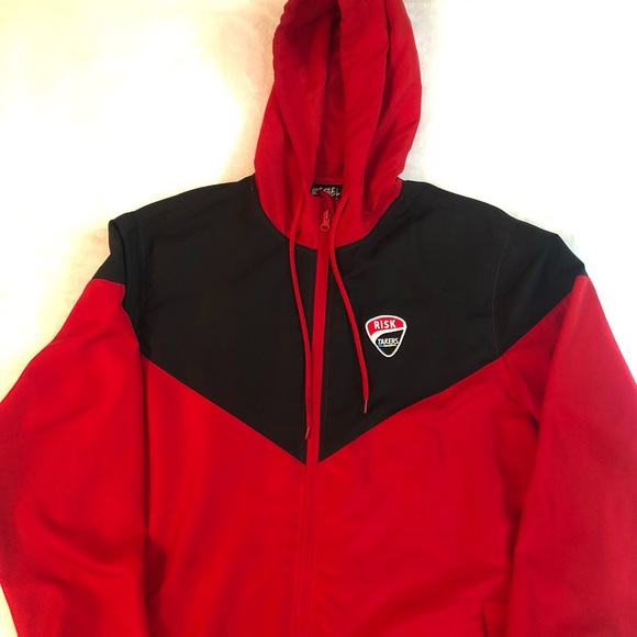 Risk Takers Jacket | Size M | Hooded Zip-Up - Picture 1 of 7